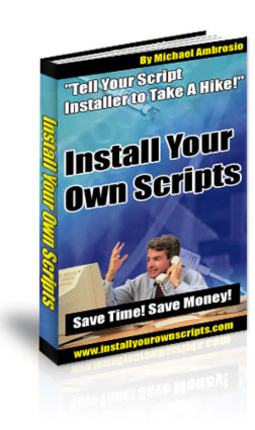 Product picture **Install Your Own Scripts**New